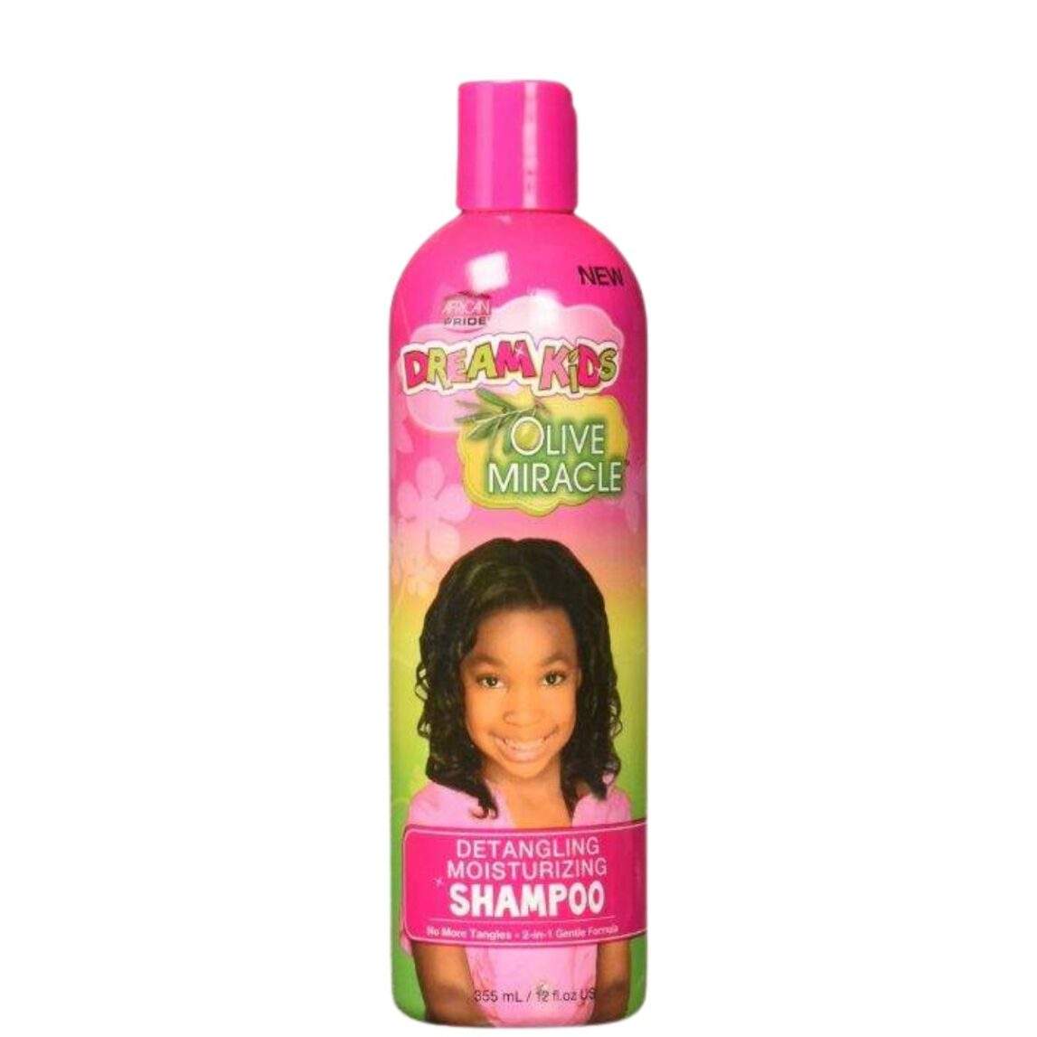 African Pride Dream Kids Detangling Moisturizing Shampoo 12oz