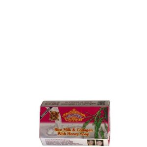 Asantee Thai Herbal Skin Whitening Savon RiceMilk & Collagen with honey 125g