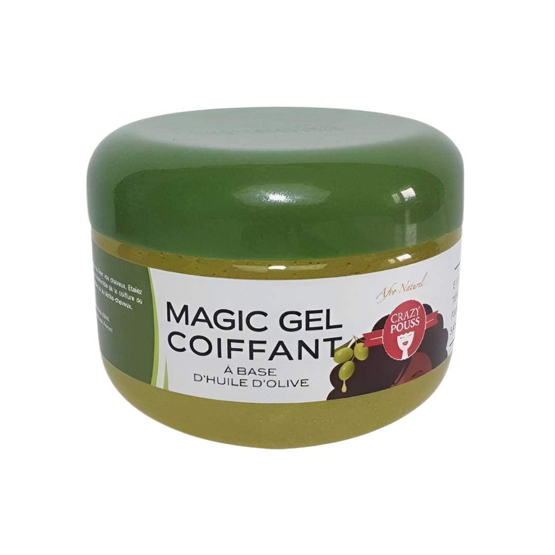 Afro Naturel Crazy Pouss Gel coiffant Olive 500 ml