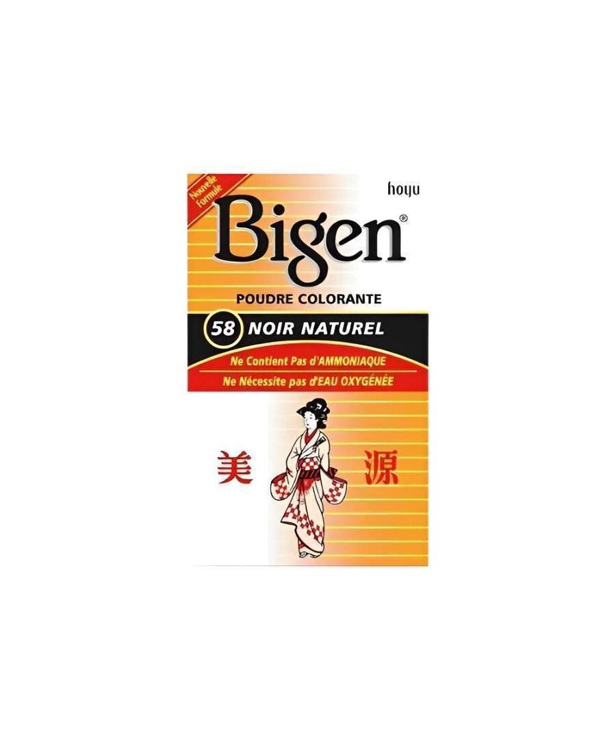 Bigen Hair Color 58 Noir Natural