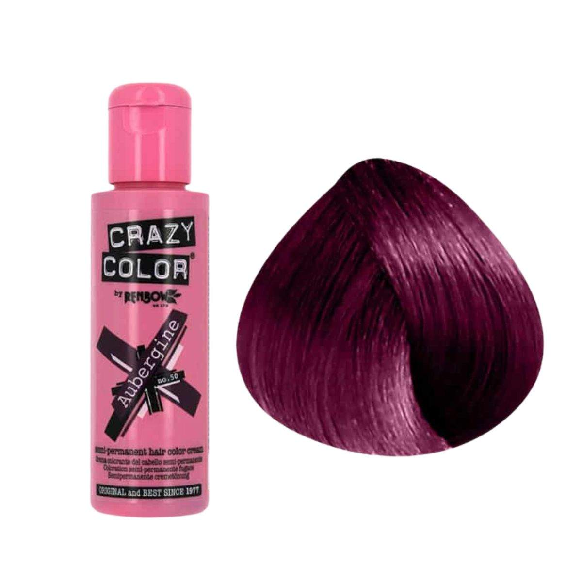 Crazy Color Aubergine no.50