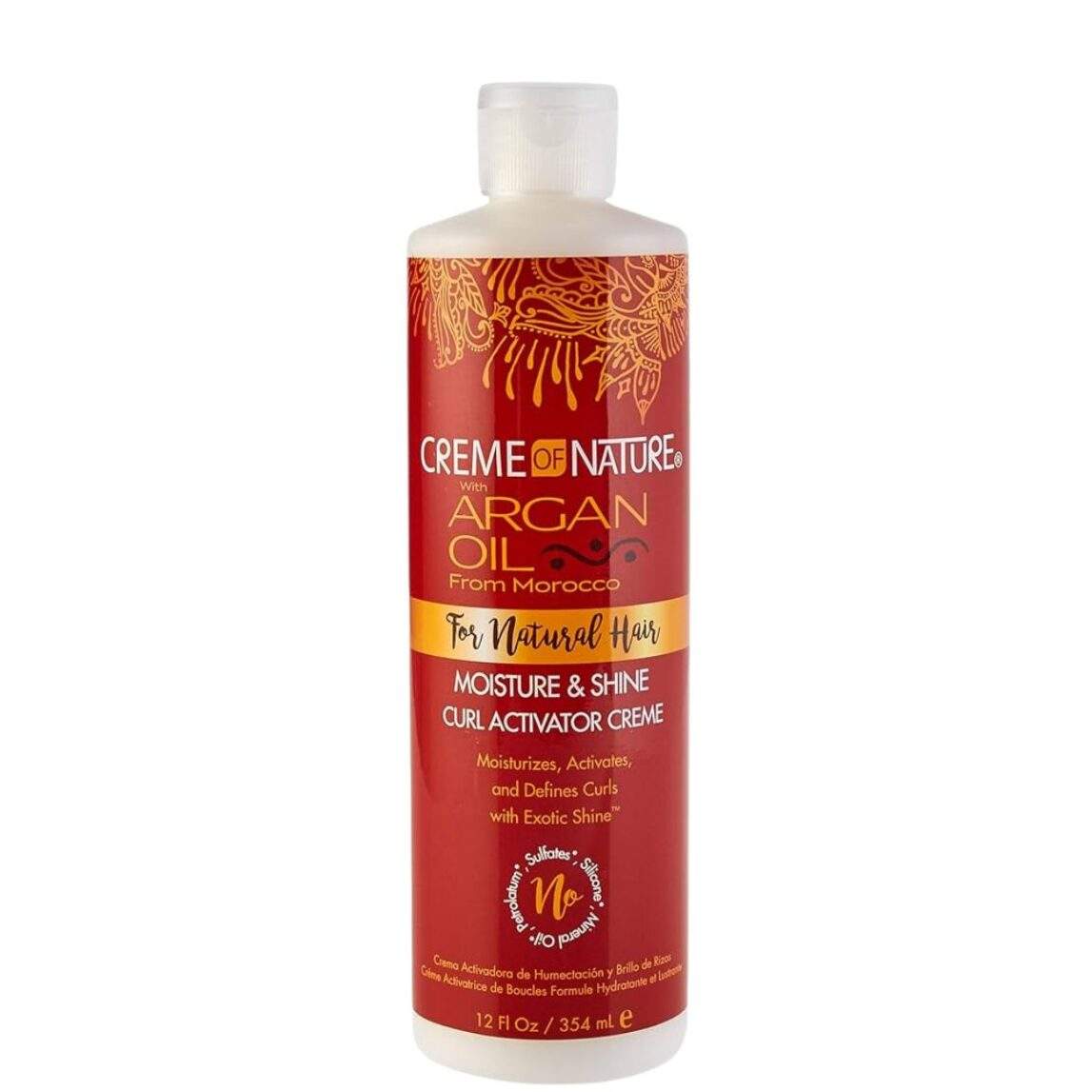 Creme of Nature Argan Oil Moist & Shine Curl Activator 12oz