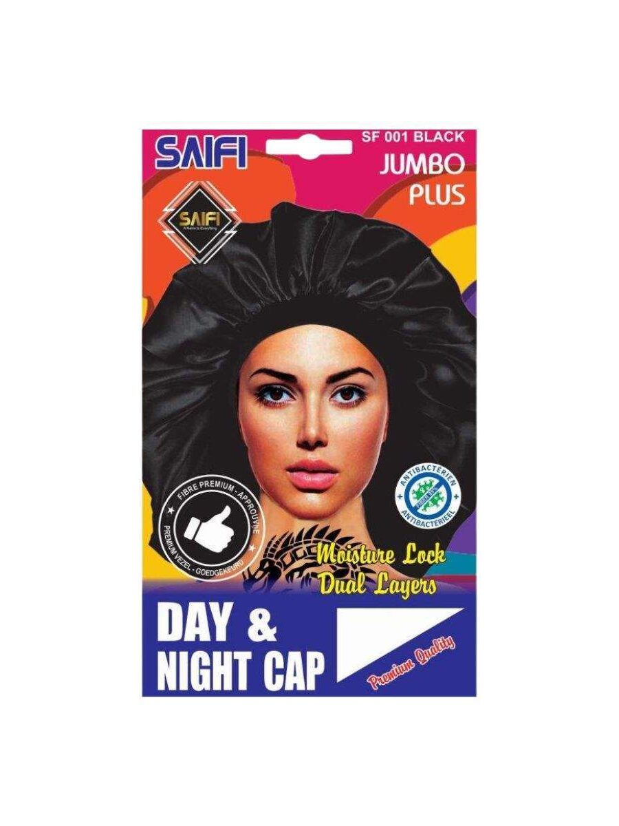 Saifi Day & Night Cap Jumbo Black SF001