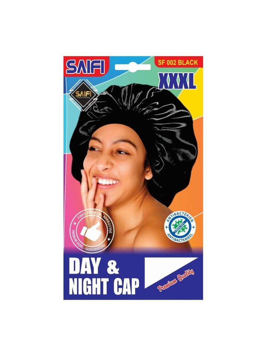 Saifi Sleep Cap XXXL SF002BLK