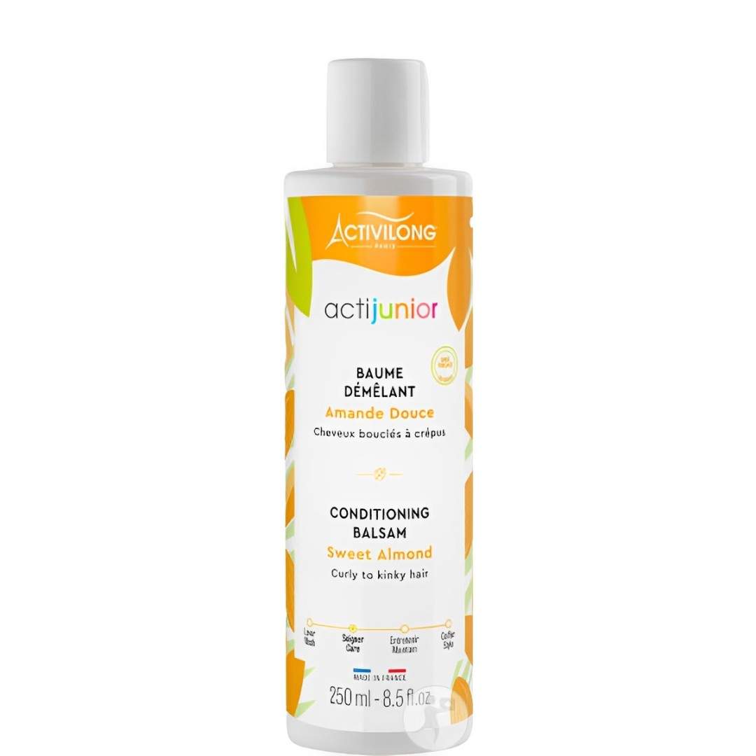 Baume Démêlant Amande Douce pour Cheveux Bouclés - Actijunior 250ml