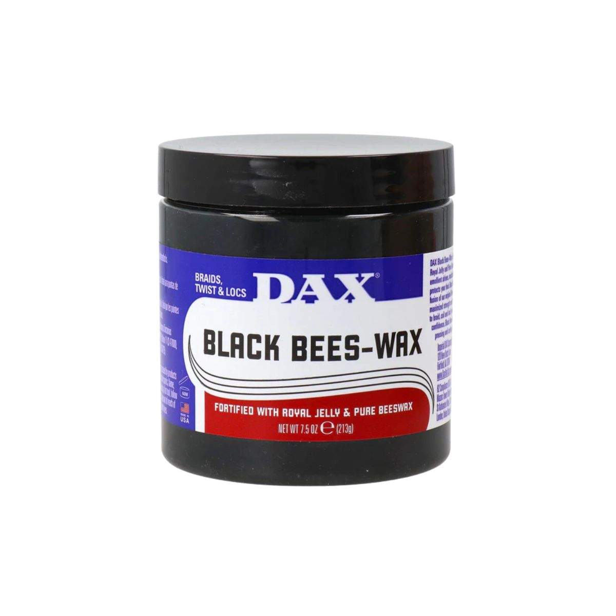 Cire d'abeille noire 213g cheveux locksés | DAX