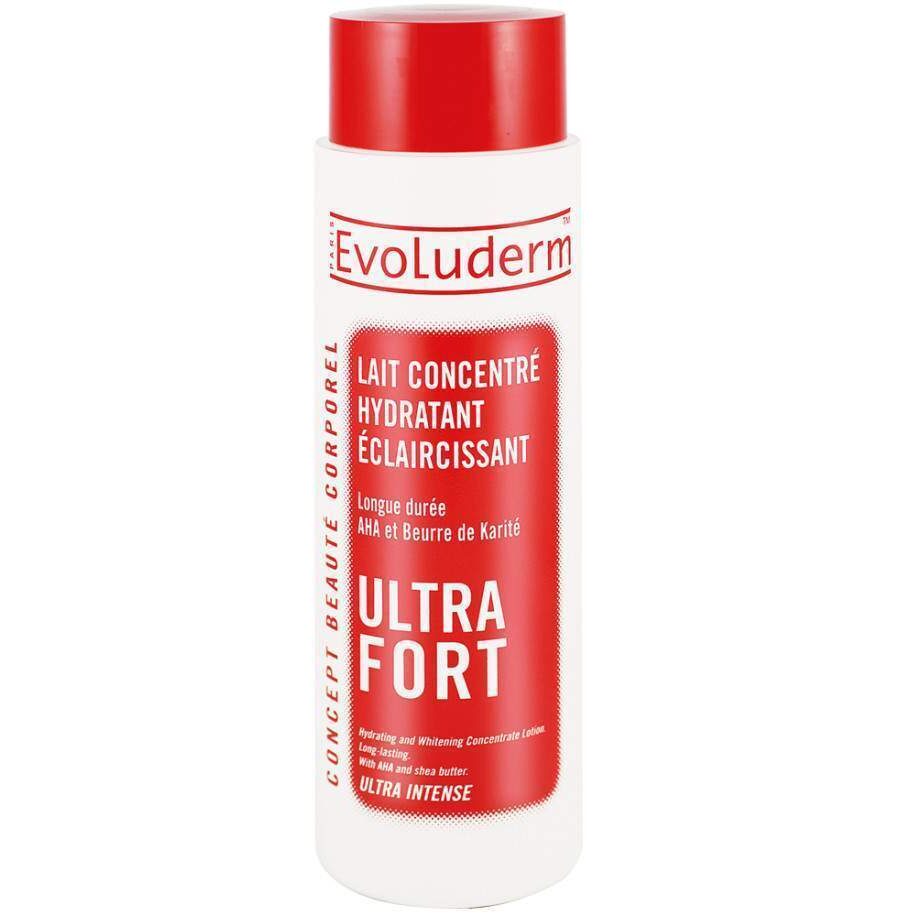 Lait concentré hydratant éclaircissant Ultra Fort - 500ml - Evoluderm