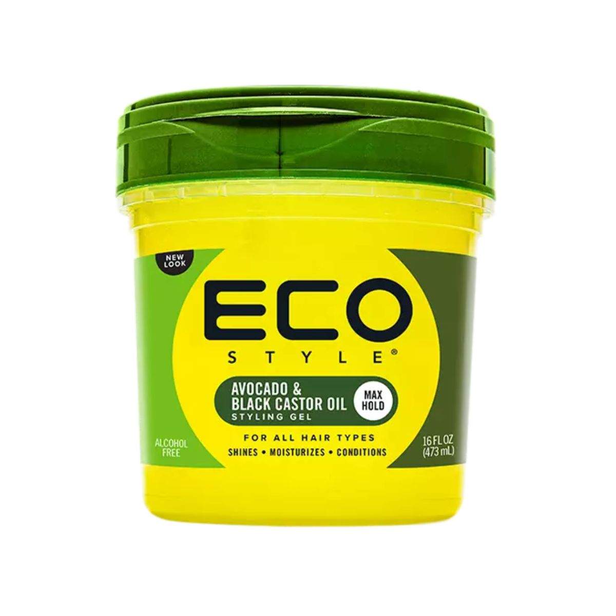 Gel Avocado et Black Castor Oil 473ml Eco Styler Styling