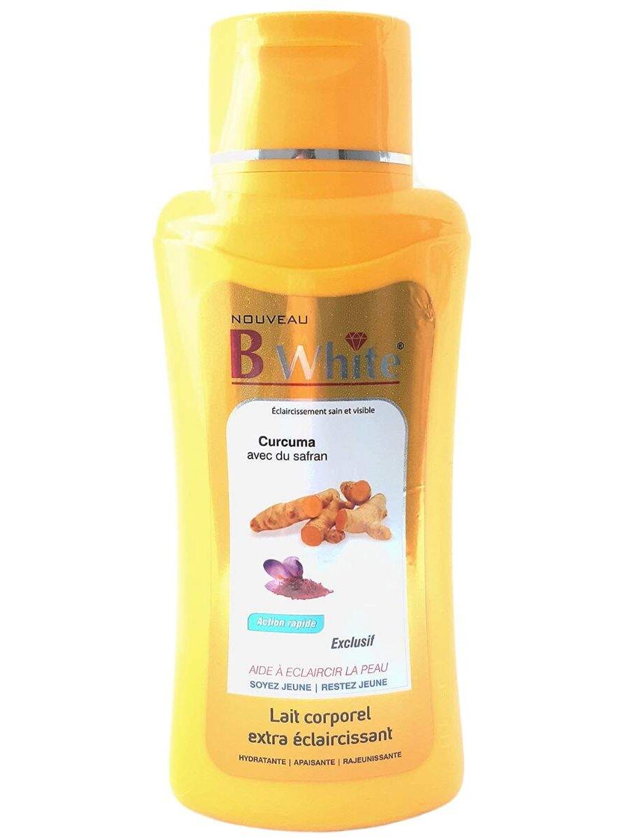 Lait corporel exta éclaircissant Curcuma B White 500ml