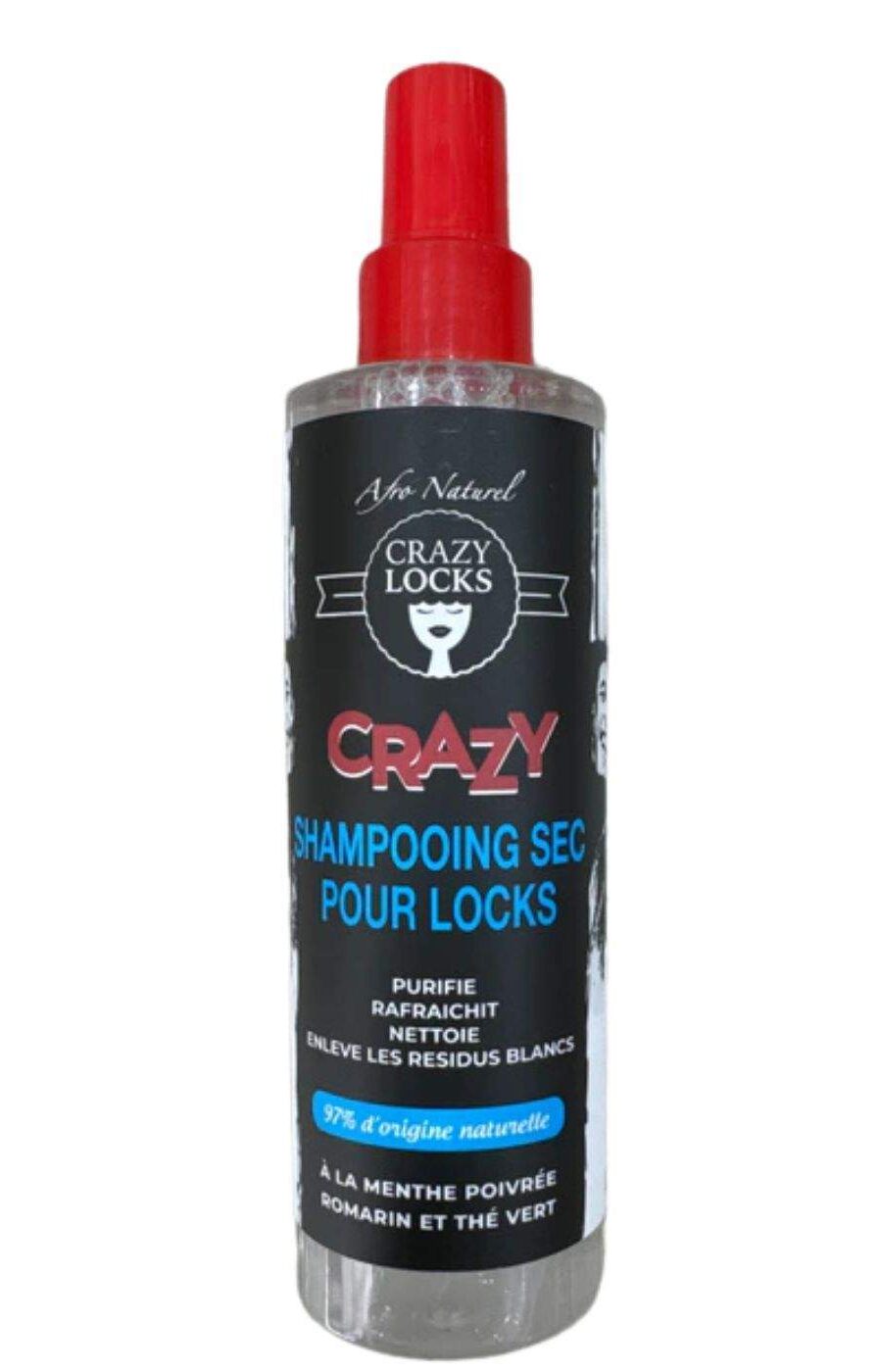 Shampoing À Sec 250ml - CRAZY LOCKS