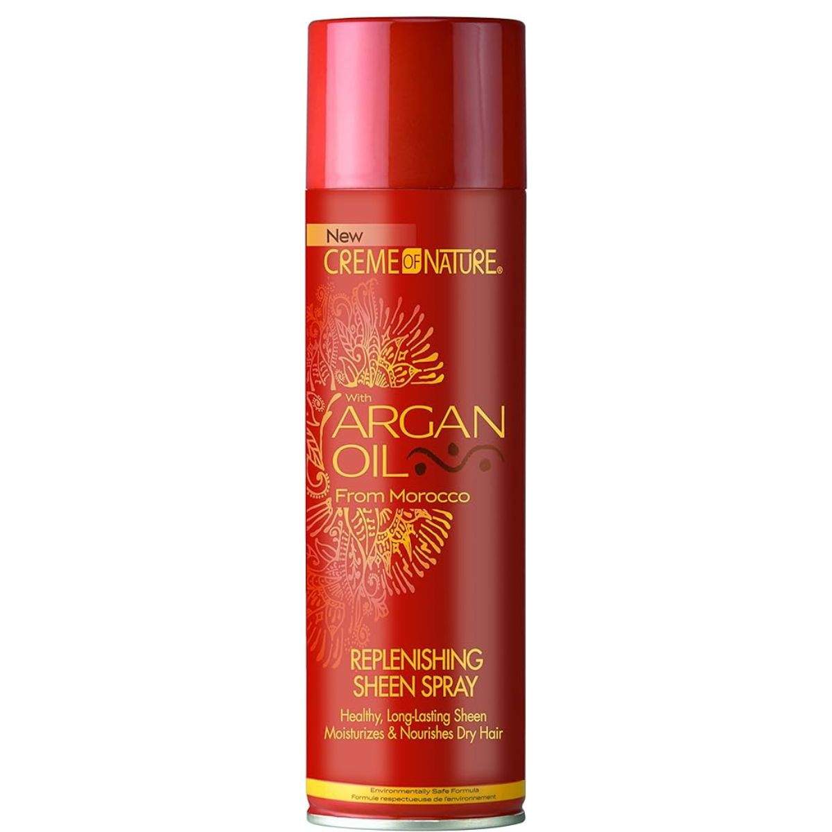 Spray brillant à l'huile d'argan Creme of Nature 473ml