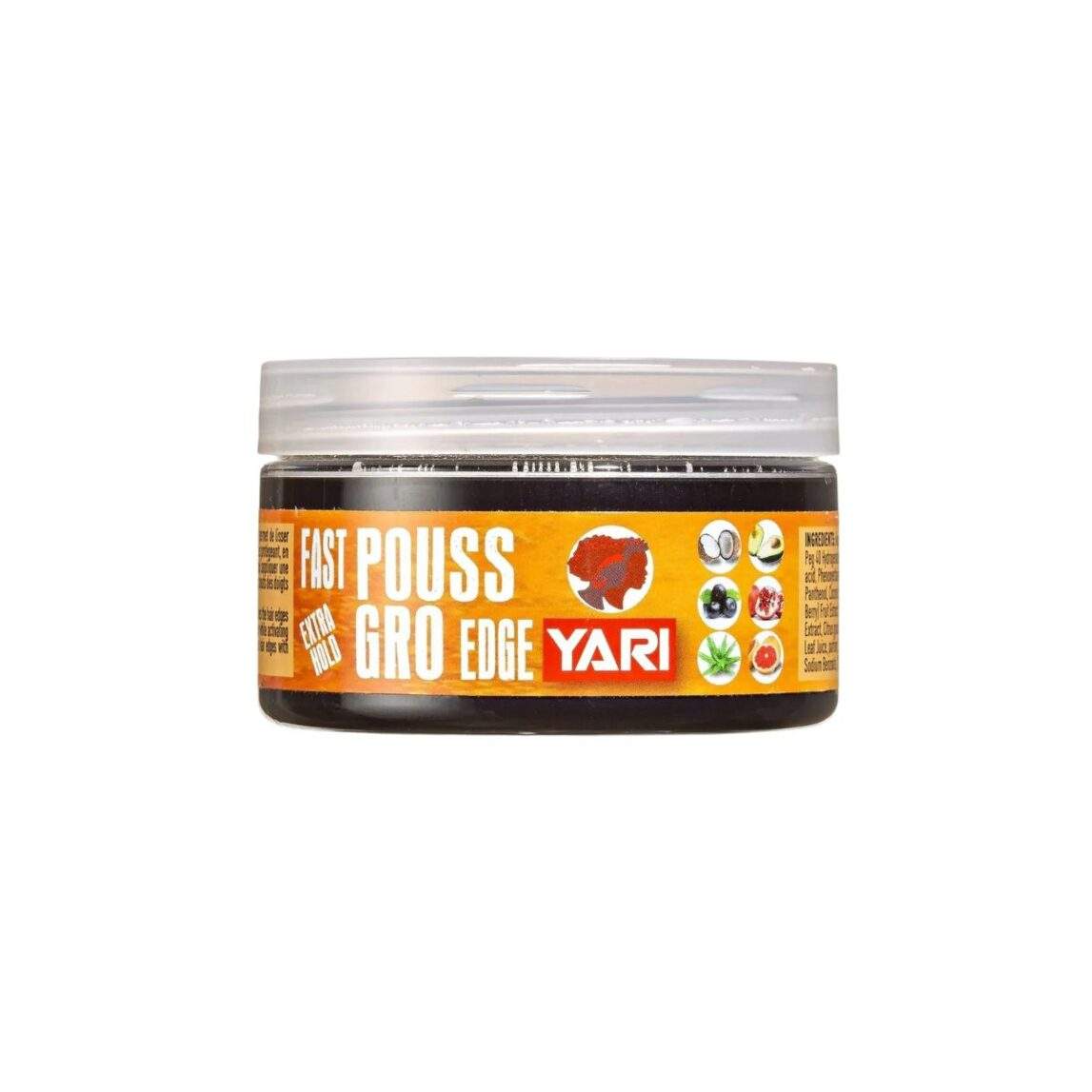 Yari Fast Pouss Gel Extra Hold pour Bordures Cheveux Crépus 125 ml