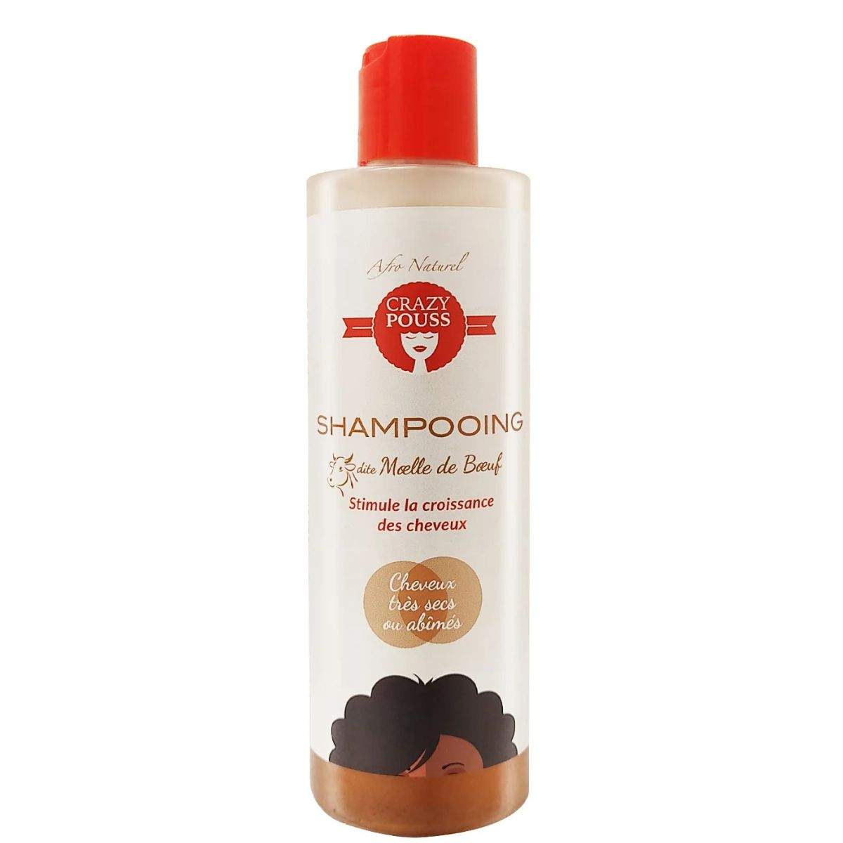 Afro Naturel Moelle de Boeuf Shampooig - 250ml