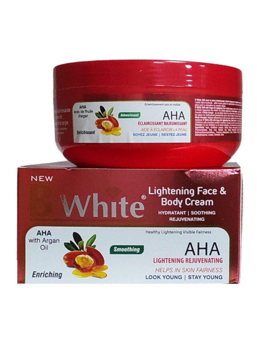 B White Creme Visage & Corps Eclaircissant AHA