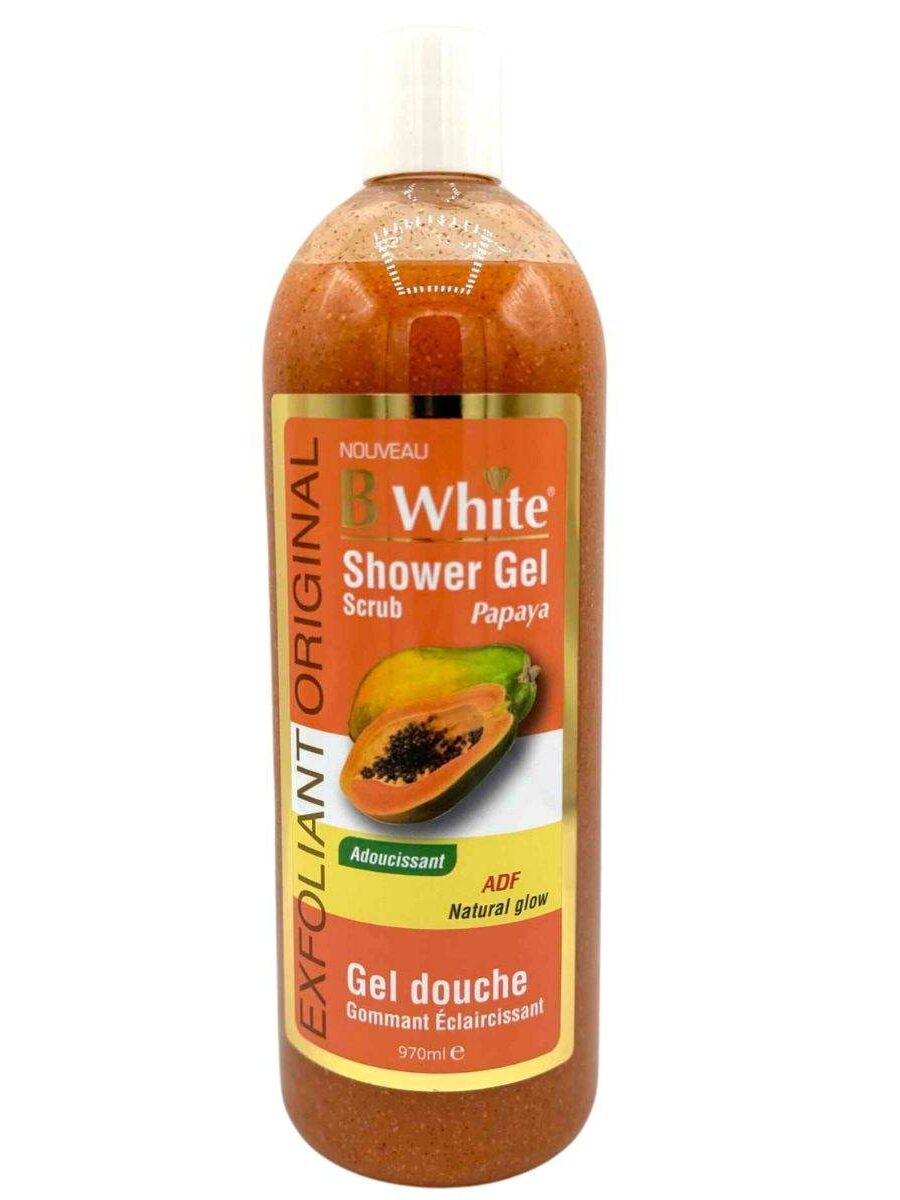 B white Gel douche Papaye 970ml