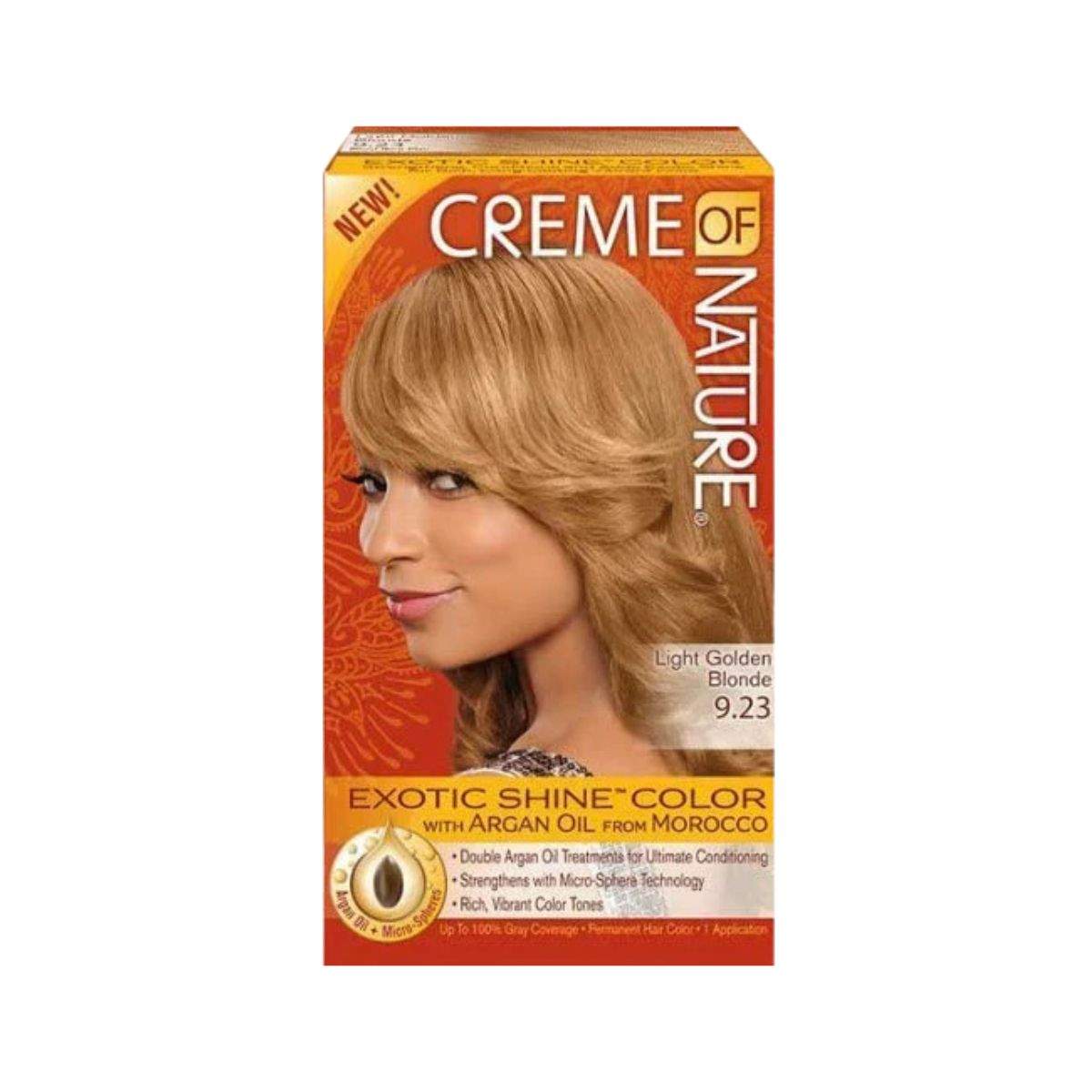 CREME DE NATURE ARGAN - BLOND DORÉ CLAIR N°9.23