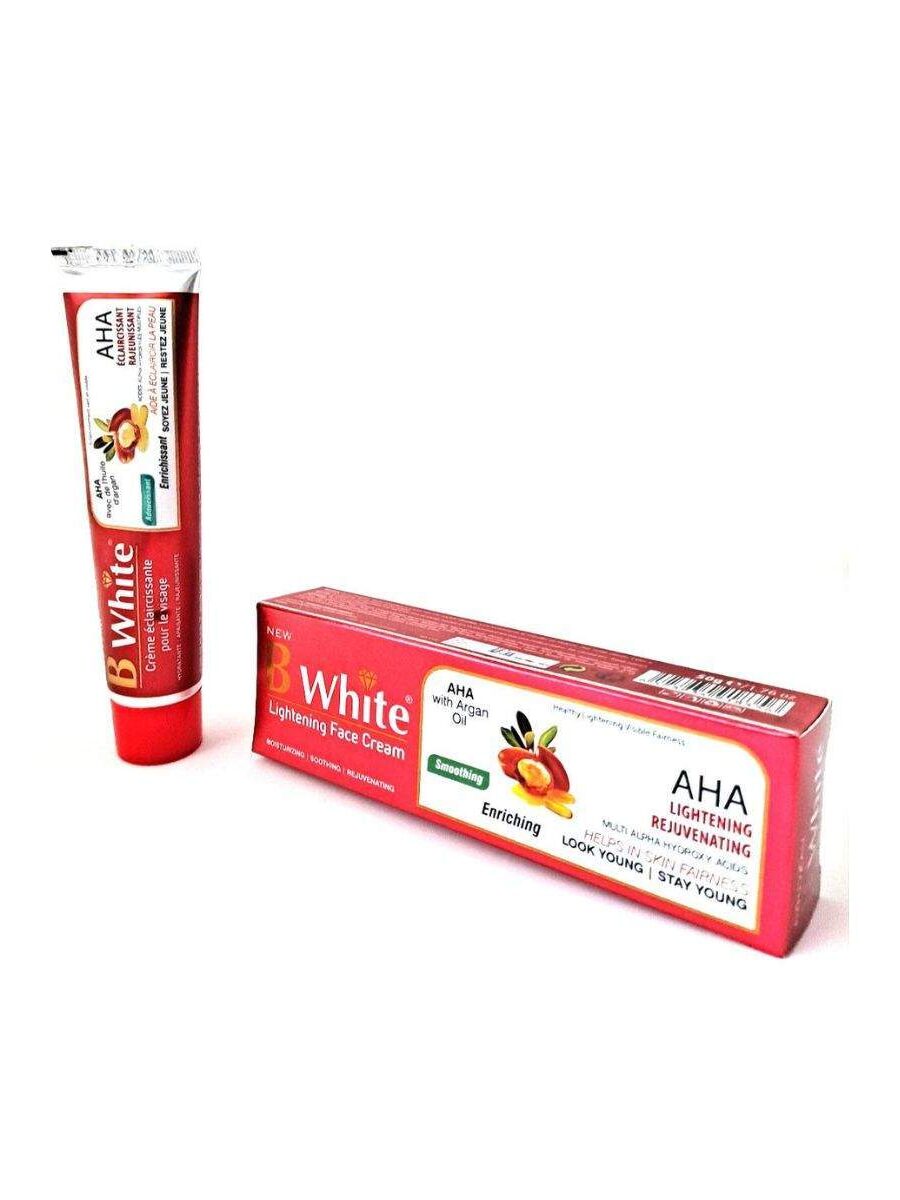 Crème éclaircissante soin visage - B WHITE AHA - 50g