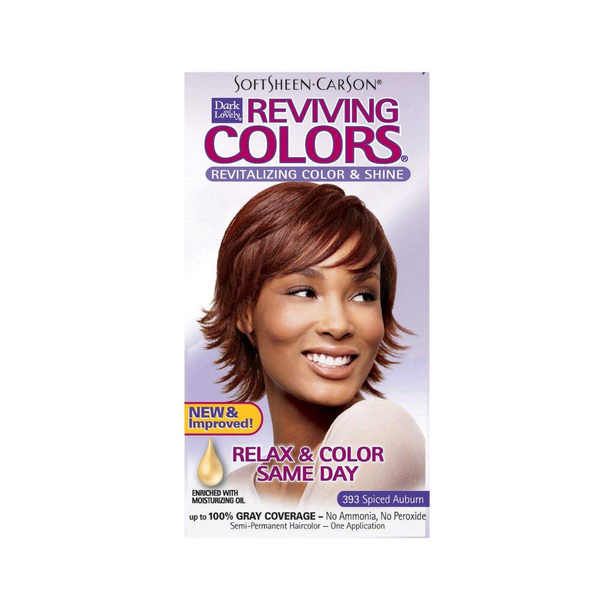 Dark & Lovely Hair Color 393 Burgandy