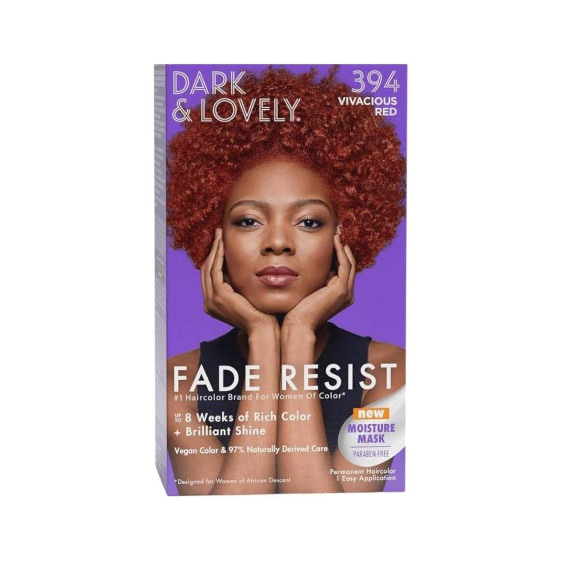 Dark & Lovely Hair Color 394 Vivacious Red