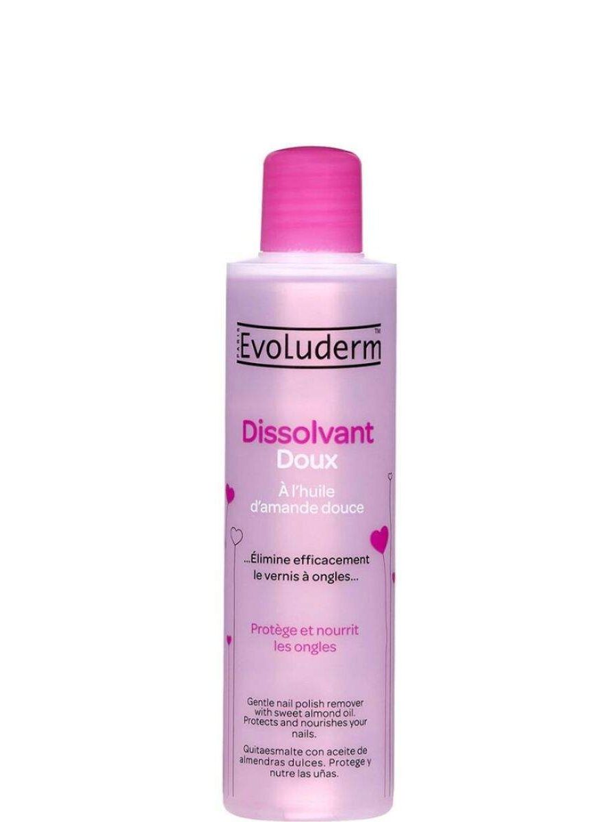 Dissolvant Doux à l'huile d'amande douce - 200ml - Evoluderm