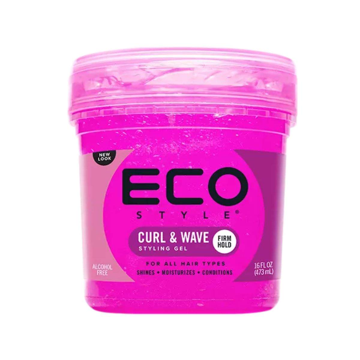 EcoStyler Gel Coiffant Curl & Wave Rose 473ml