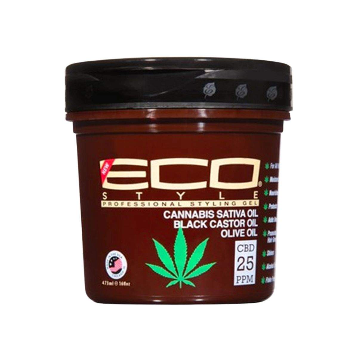 Gel Coiffant Cannabis 473ml - ECO STYLER