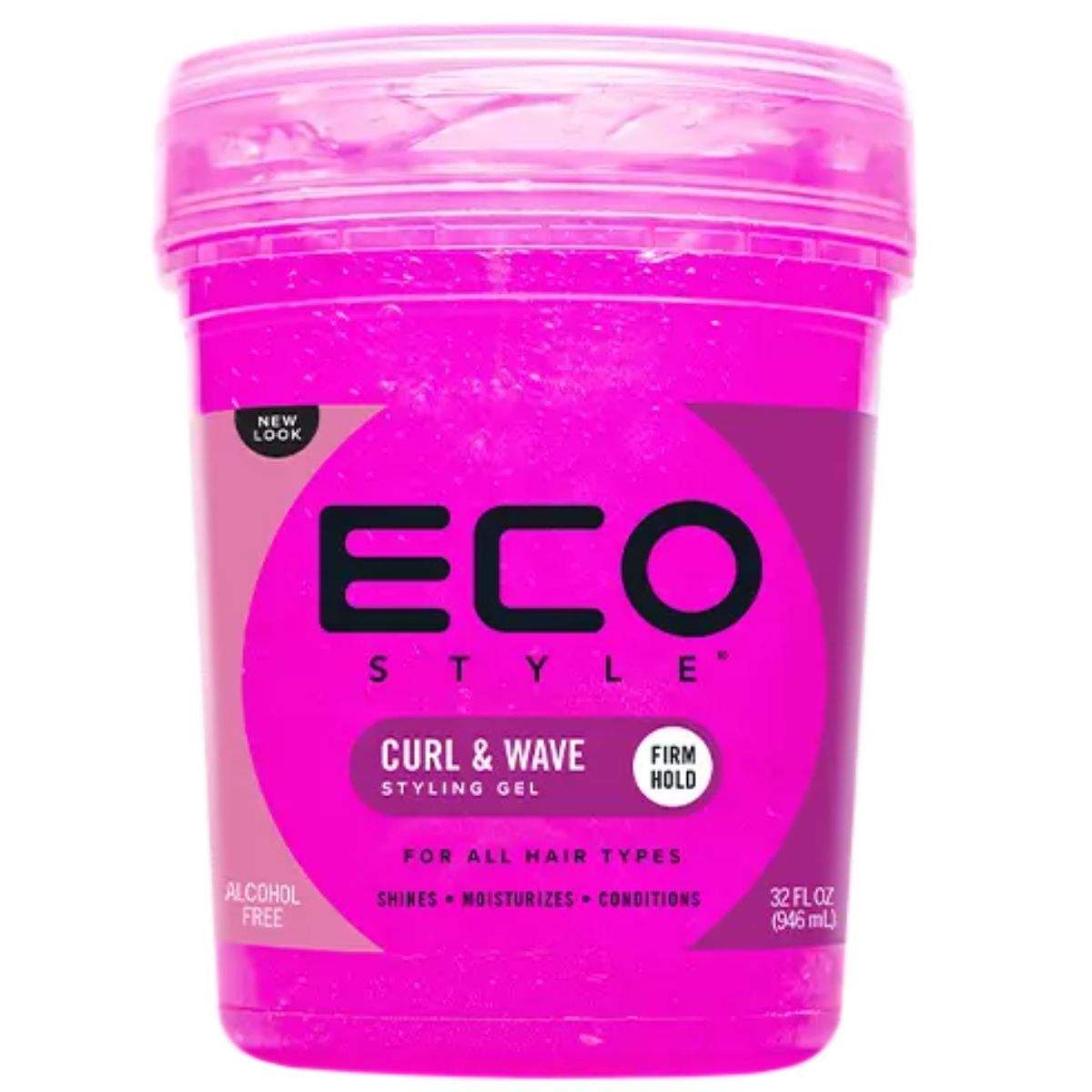 Gel Coiffant Curl & Wave Rose 946ml - EcoStyler