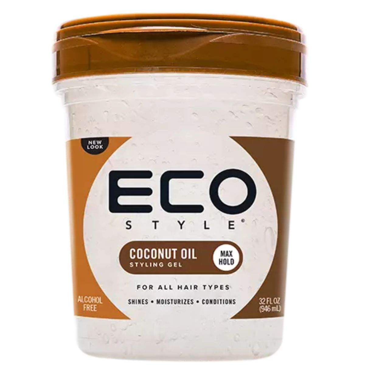 Gel à l'huile de noix de coco - 946ml - Eco Styler