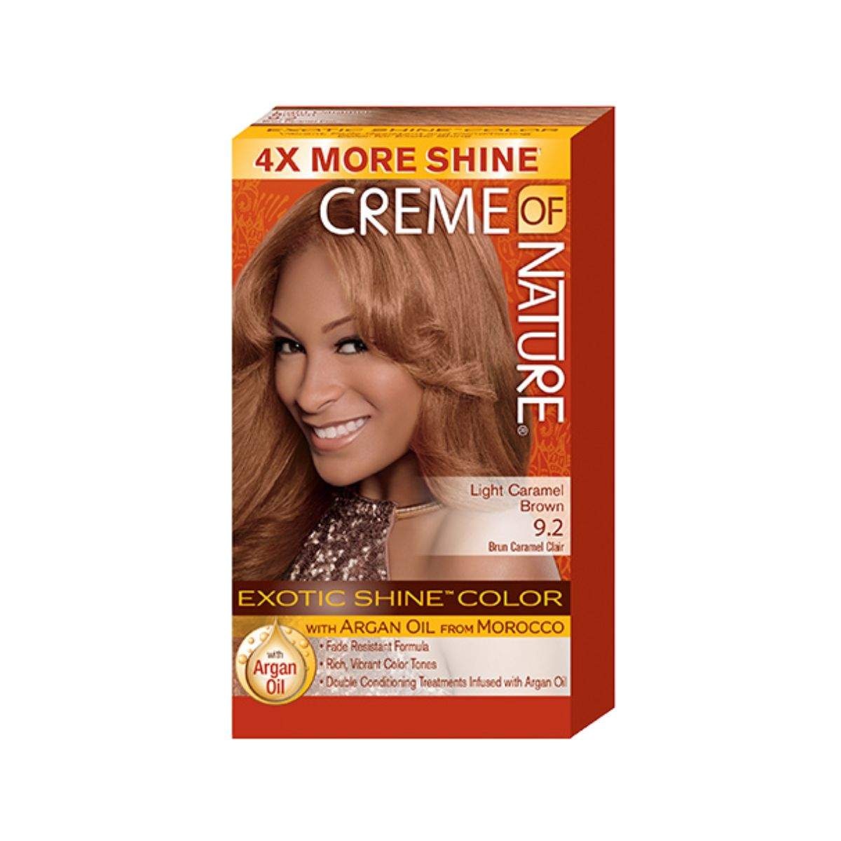 Kit Coloration Permanente n°9.2 Caramel Brown Creme of Nature