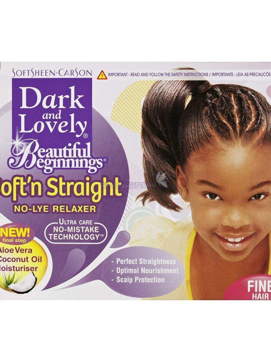 Kit défrisant cheveux fins KIDS Beautiful Beginnings |Dark & ​​Lovely