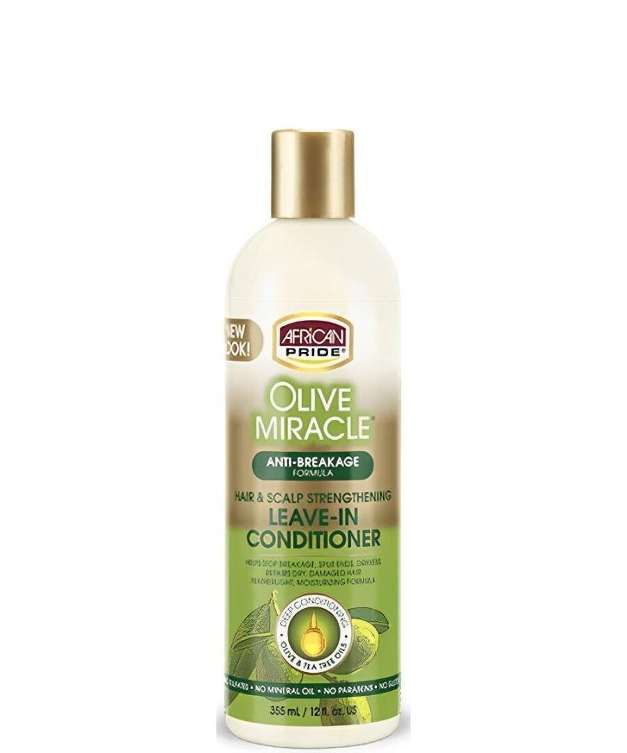 Revitalisant sans rinçage - 355ml - African Pride Olive Miracle
