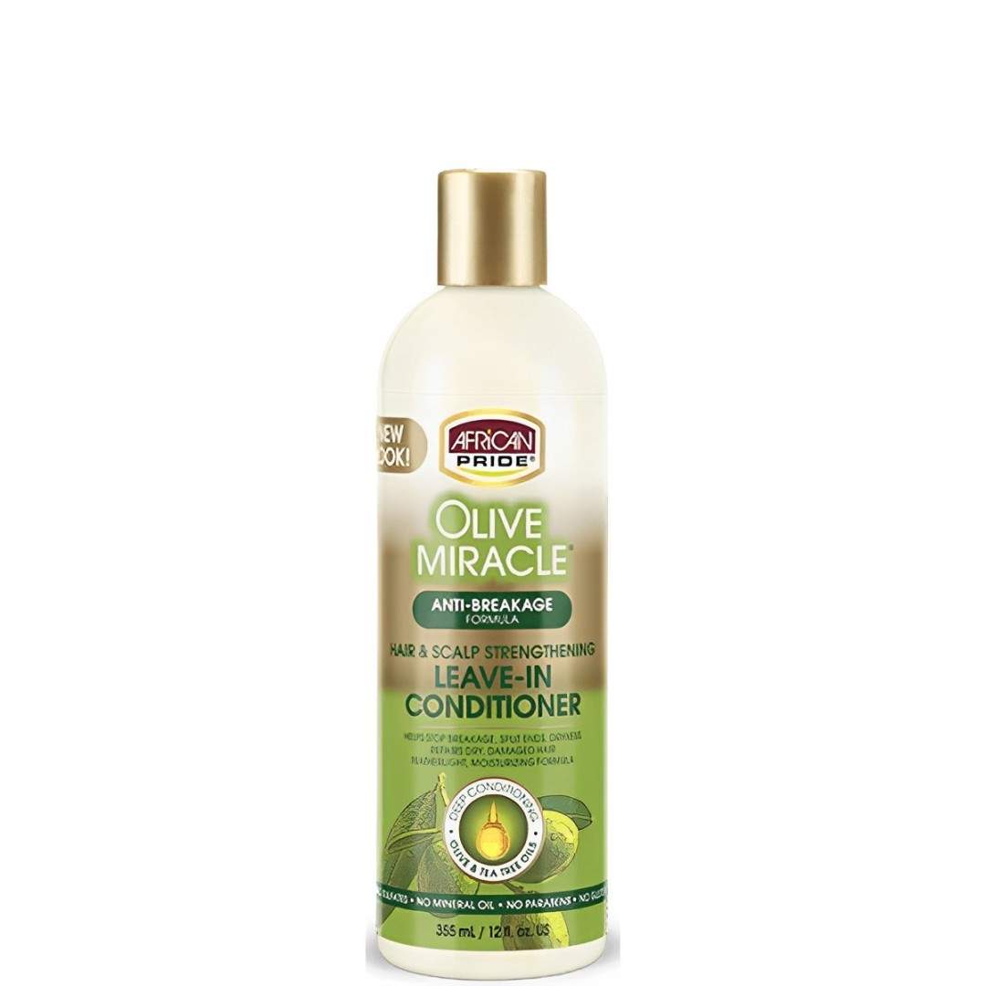 Revitalisant sans rinçage - 355ml - African Pride Olive Miracle