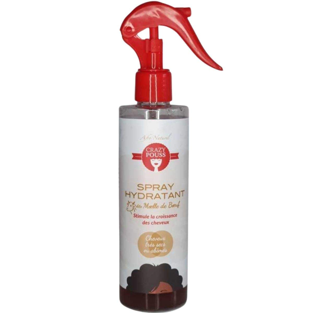 Spray hydratant à la moelle de boeuf - 250 ml - Crazy Pouss