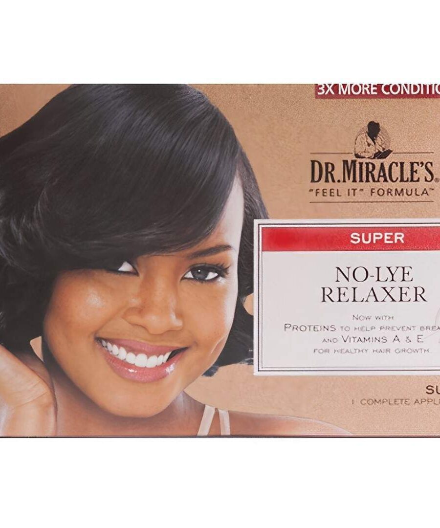 Dr. Miracle's No-Lye Relaxer Kit Super
