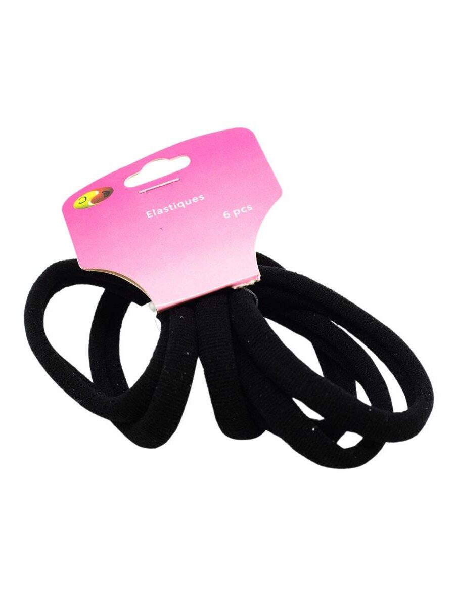 Elastiques noir hair band HB04 S 12 | europeaccessoires