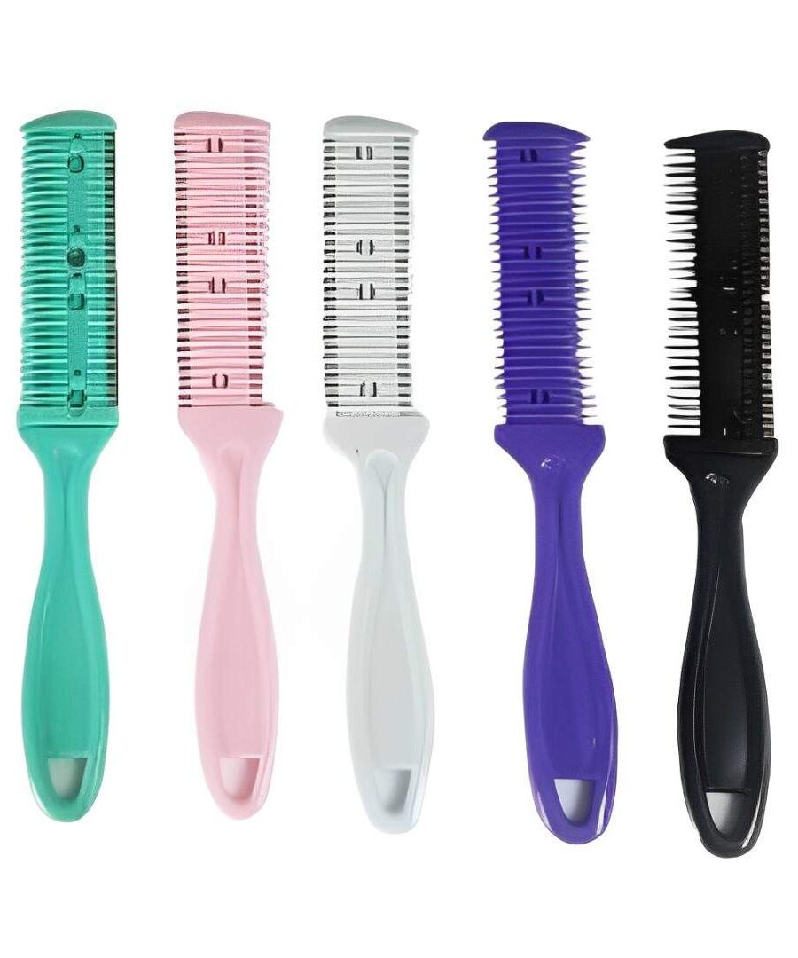 Peigne effileur double lames rasoir | europeaccessoires