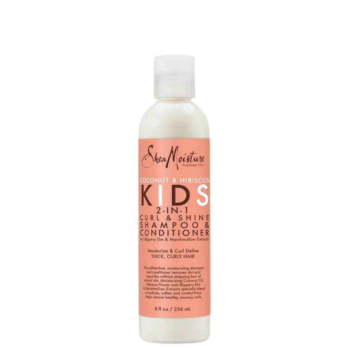 SHAMPOING - APRÈS-SHAMPOING CURL & SHINE 2-EN-1 ENFANTS - SHEA MOISTURE KIDS