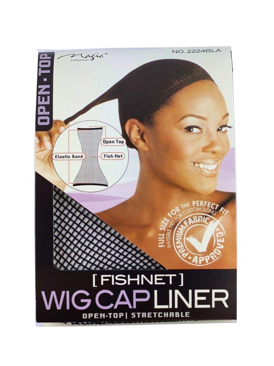 Wig Cap Fishnet 12pcs _ europeaccessoires