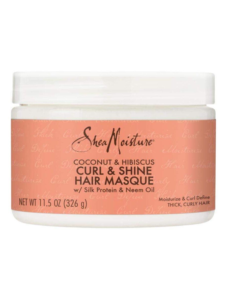 masque capillaire curl & brillance noix de coco & hibiscus 326g