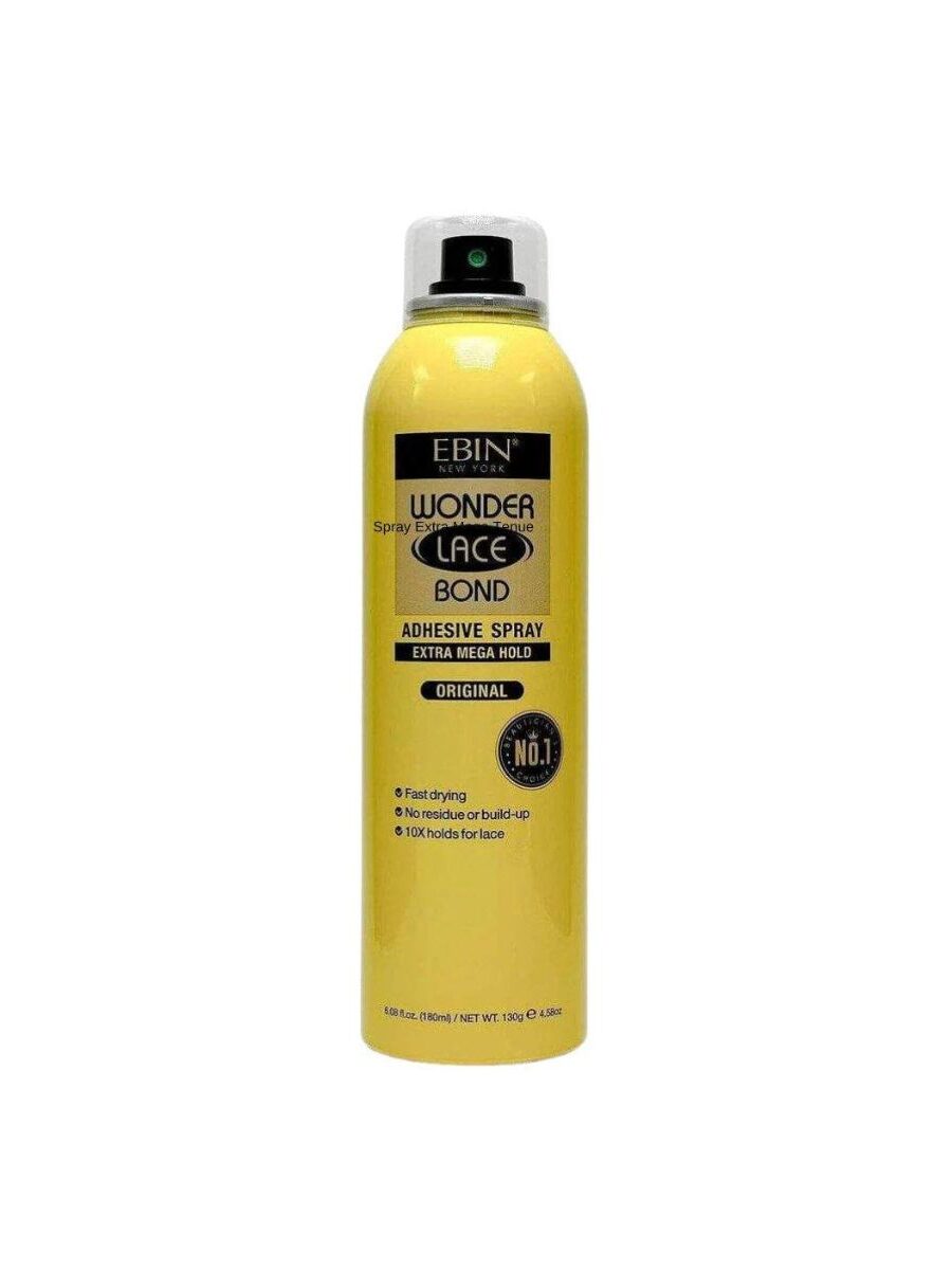 Ebin Wonder Lace Bond Spray Extra Mega Tenue Original 180 ml