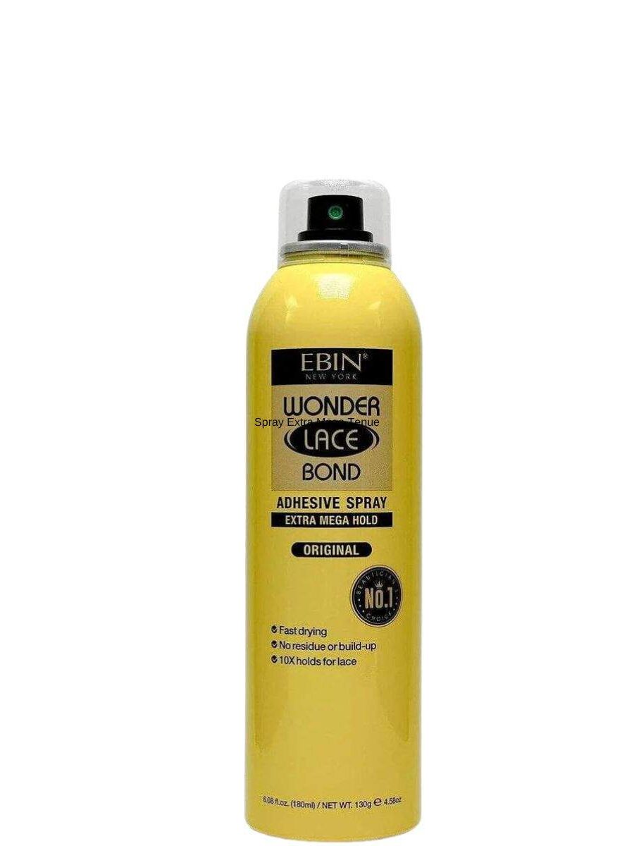 Ebin Wonder Lace Bond Spray Extra Mega Tenue Original 180 ml