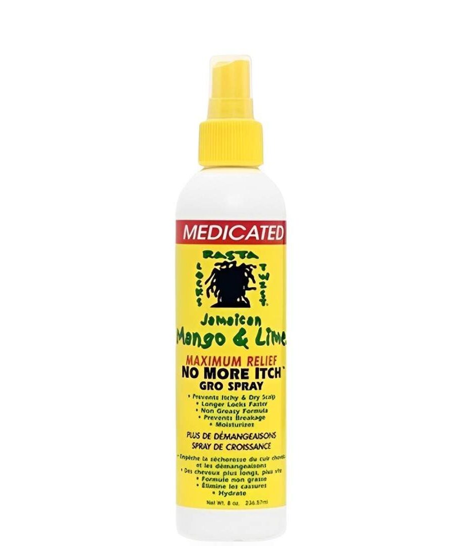JAMAICAN MANGO & LIME MAXIMUM RELIEF NO MORE ITCH GRO SPRAY 236ml