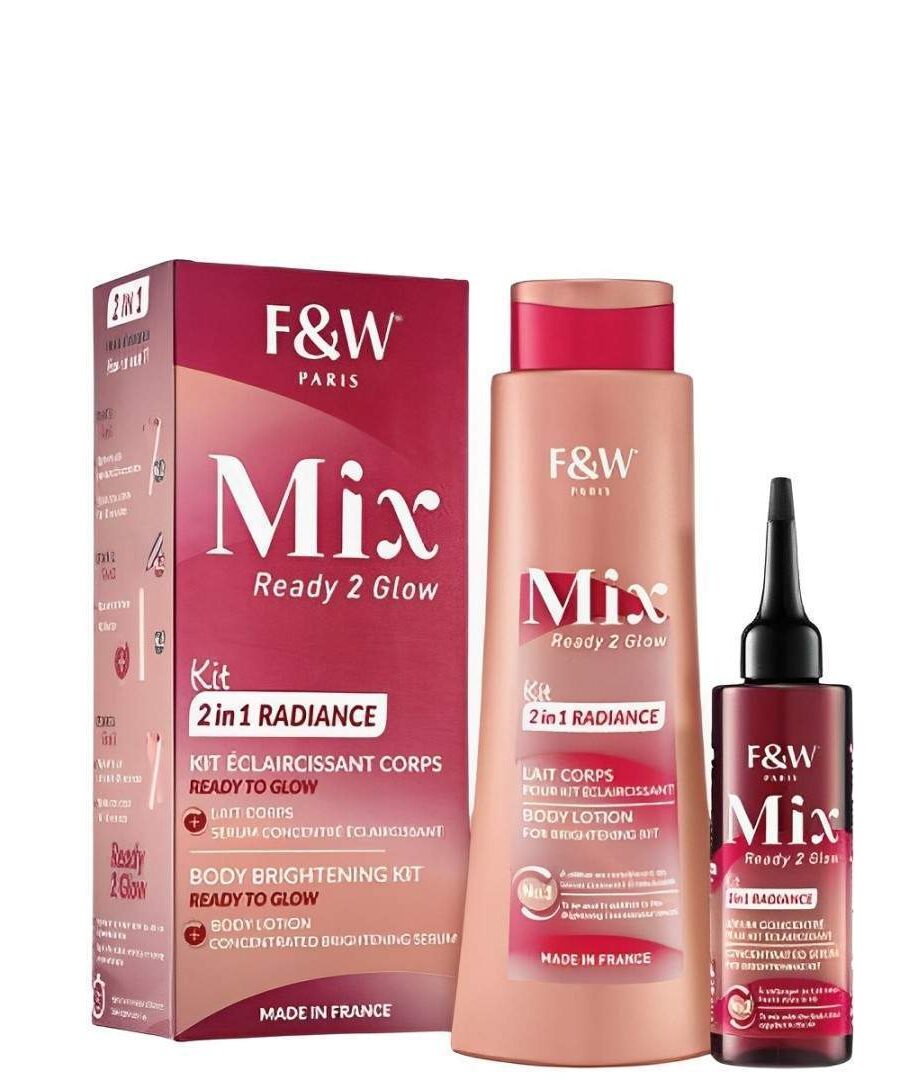 KIT 2 EN 1 RADIANCE | Éclaircissant Coprs 400ml - Fair & White