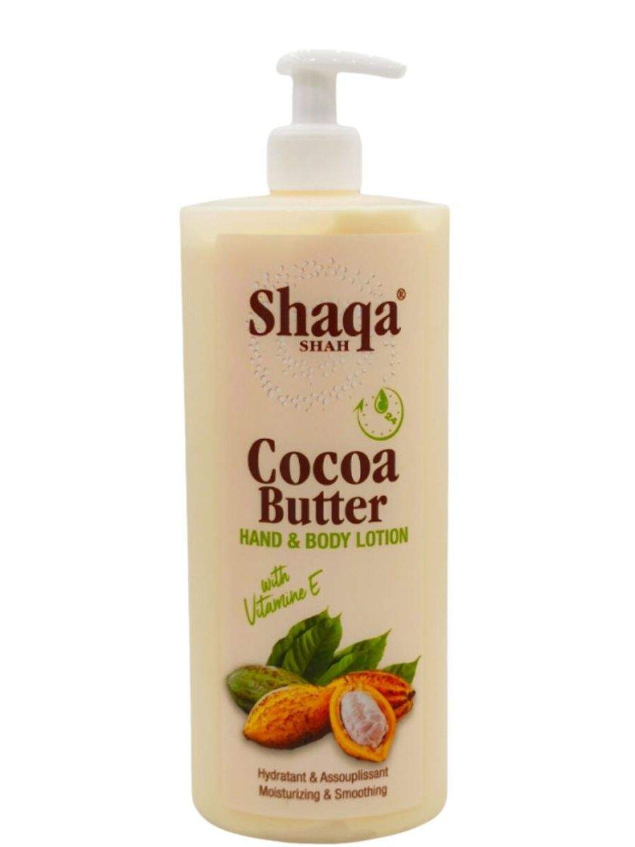 Lotion pour les mains et corps au beurre de cacao Shaqa Shah
