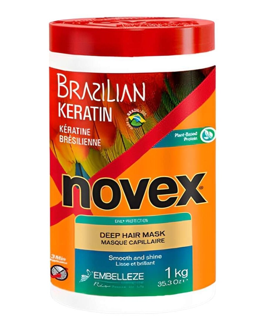 Masque capillaire à la kératine brésilienne Novex 1kg