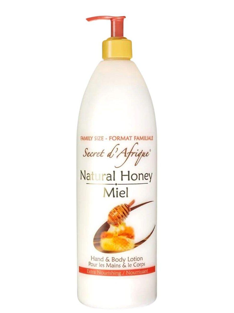 Secret d'Afrique Lait Mains et Corps au Miel Naturel 1000 ml