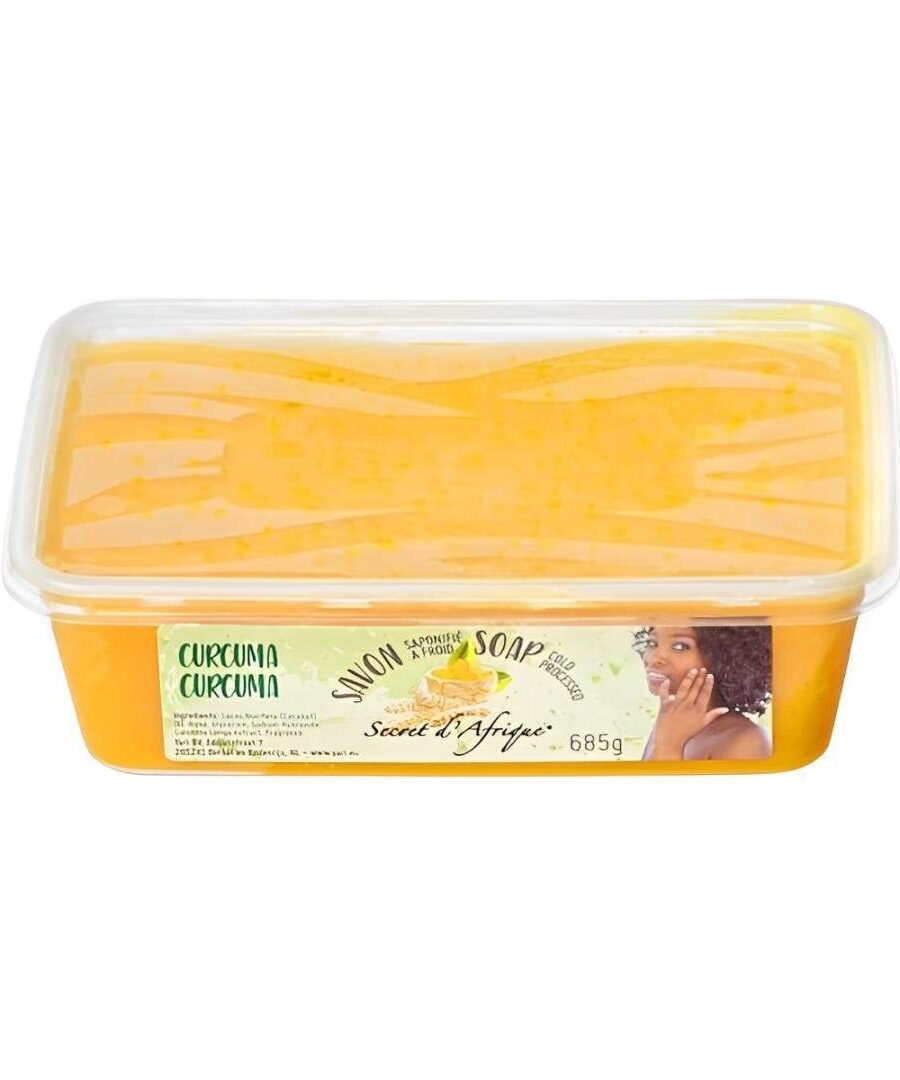 Secret d'Afrique Savon Curcuma Froid 685g