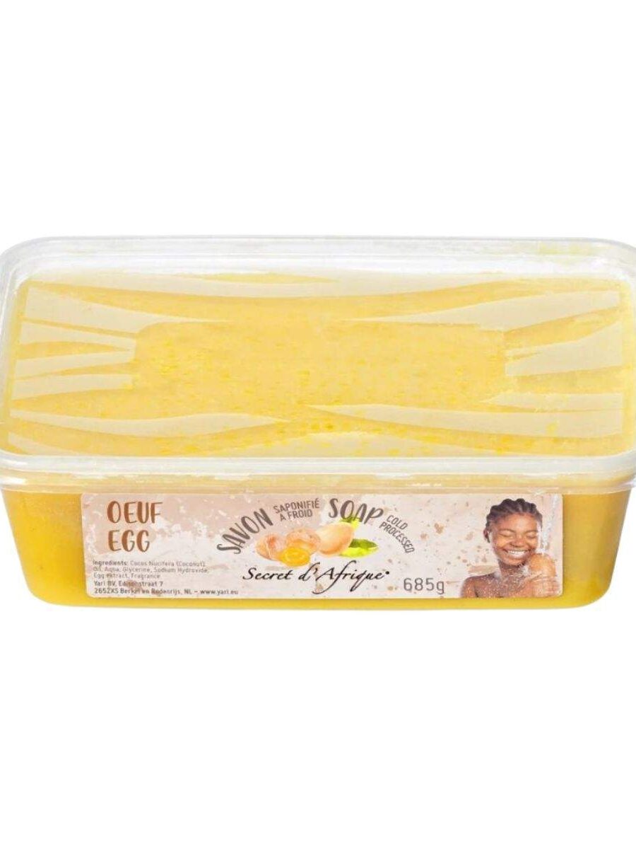 Secret-dAfrique-Savon-Oeuf-Transformé à Froid-685g