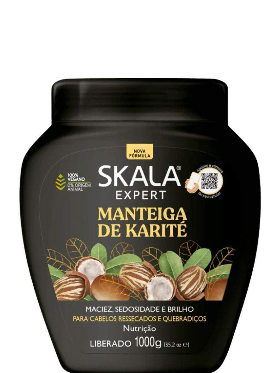 Crème Capillaire Beurre de Karité Creme Capilare 1000g - SKALA