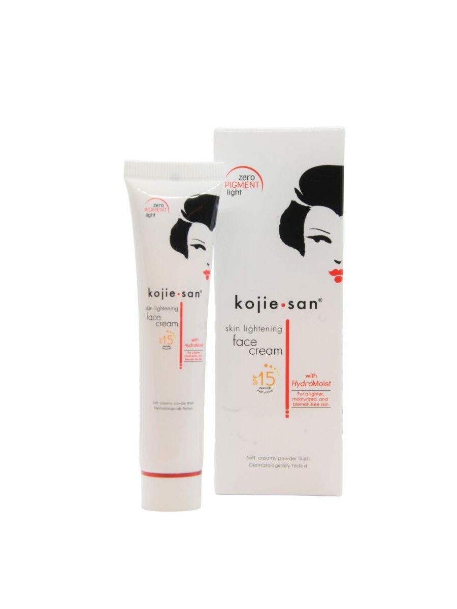 Creme Eclaircissante Visage Protection Solaire SPF15 22g - Kojie San